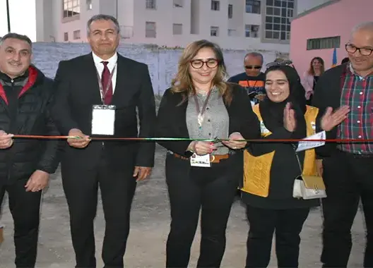 مكناس.. افتتاح أول ملعب للكرة الطائرة الشاطئية بالمدن غير الشاطئية والمؤسسات التعليمية (صور)