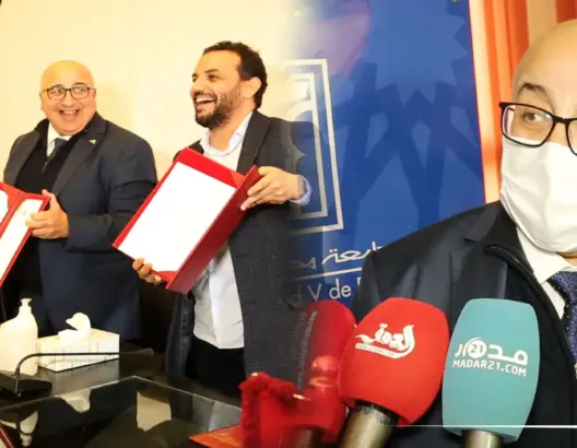توقيع اتفاقية لتدريس الفنون بجامعة محمد الخامس بالرباط