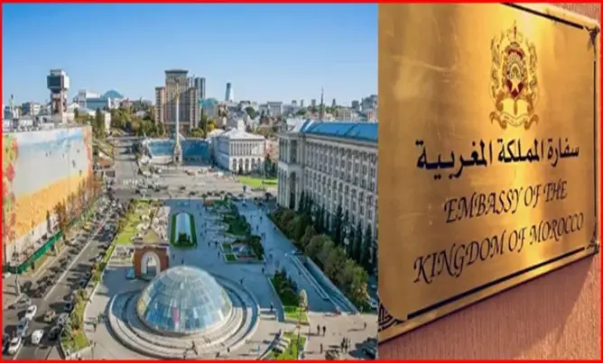 سفارة المغرب في أوكرانيا تضع رقما أخضرا مجانيا للتواصل مع الجالية
