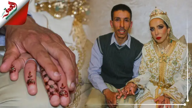 يشتغلان عاملي نظافة بصفرو.. “أوزون” تتوج قصة حب “سعاد وفؤاد” بحفل زفاف كبير