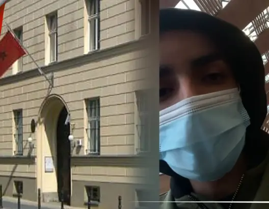 ينتظر وثيقة من السفارة المغربية.. طالب مغربي بأوكرانيا “غير ملقح” عالق بمطار باريس (فيديو)