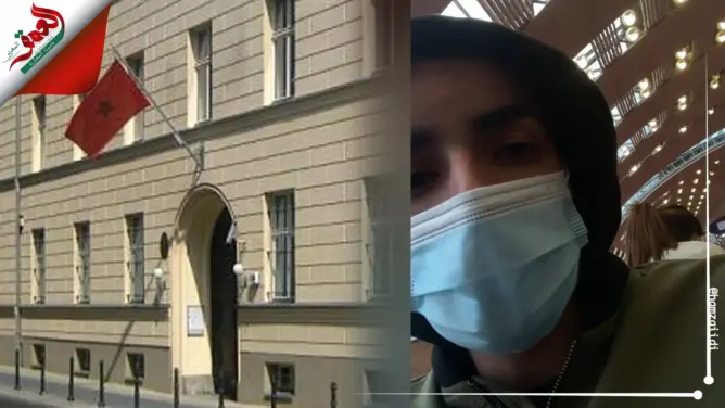 ينتظر وثيقة من السفارة المغربية.. طالب مغربي بأوكرانيا “غير ملقح” عالق بمطار باريس (فيديو)