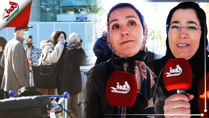 وصول طلبة مغاربة بأوكرانيا إلى مطار طنجة.. والآباء: كنا في حالة خوف