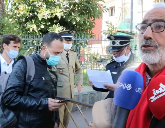 أثناء جلسة محاكمتهم.. الإدريسي: يجب إدماج الأساتذة المتعاقدين وكفى من المتابعات والمحاكمات