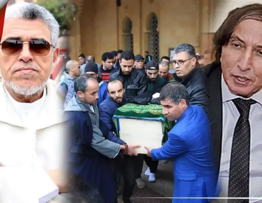 بحضور مصطفى الرميد.. تشييع جثمان النقيب بوعشرين إلى مثواه الأخير بالبيضاء (فيديو)