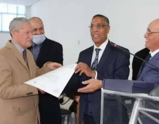 المخارق يشيد بمناضلي وادي زم ويلتزم بالتصدي لمحاولات السطو على مقر الاتحاد بالمدينة