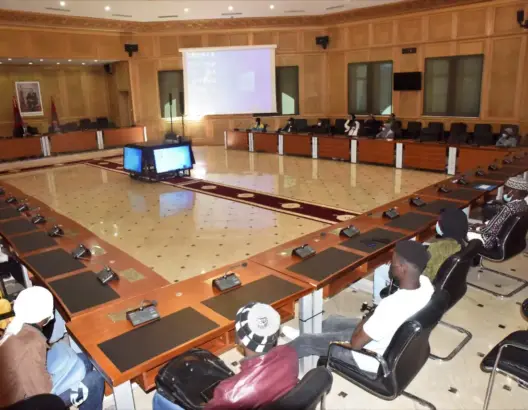 مجلس جهة الشرق يستقبل الدفعة الثانية من الطلبة الأفارقة المستفيدين من المنح (صور)