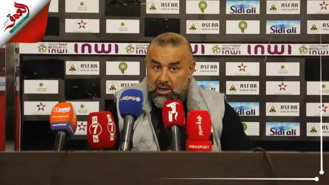 عبد الحق بنشيخة يبرر هزيمة الدفاع الحسني الجديدي
