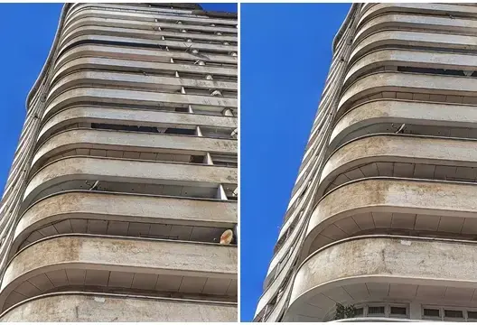 الإهمال يطال أقدم ناطحة سحاب بإفريقيا بقلب البيضاء.. وبريجة يدعو سكانها لأخذ المبادرة