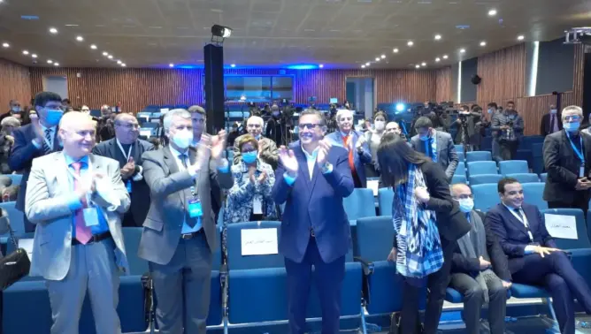 المؤتمر السابع لحزب الأحرار ينتخب عزيز أخنوش بالإجماع رئيسا لولاية ثانية