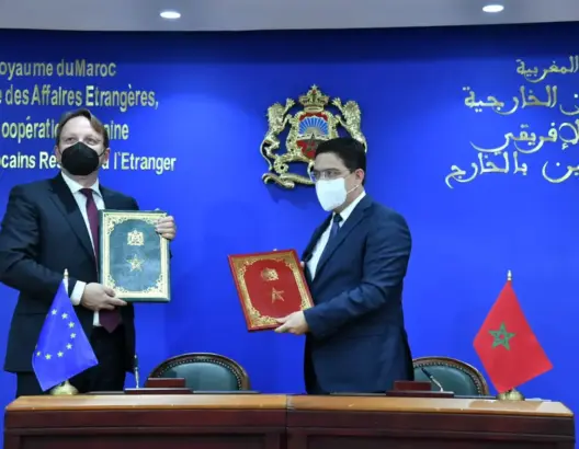 المغرب والاتحاد الأوروبي يوقعان وثيقة مشروع “Link Up Africa”