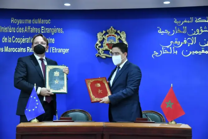 المغرب والاتحاد الأوروبي يوقعان وثيقة مشروع “Link Up Africa”