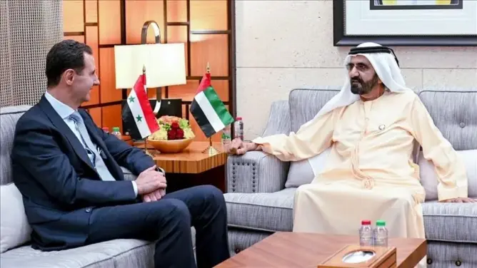 استقبال حكام الإمارات للأسد يثير قلق واشنطن من محاولة إضفاء الشرعية عليه