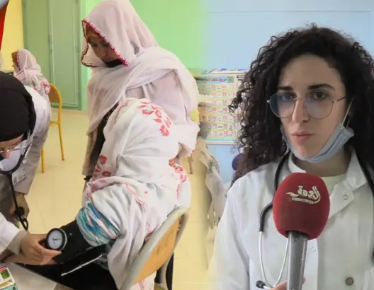 تيزنيت.. ساكنة دوار “تفرميت” تستفيد من خدمات صحية و طبيبة (فيديو)
