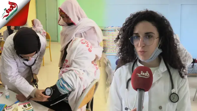 تيزنيت.. ساكنة دوار “تفرميت” تستفيد من خدمات صحية و طبيبة (فيديو)