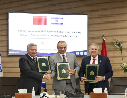 المغرب وإسرائيل يوقعان مذكرة تفاهم في قطاعي الطيران والفضاء