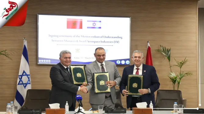 المغرب وإسرائيل يوقعان مذكرة تفاهم في قطاعي الطيران والفضاء