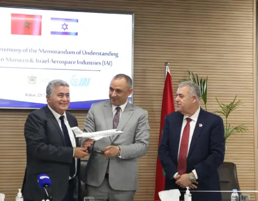 Industrie aéronautique: le Maroc et Israël signent un accord de partenariat
