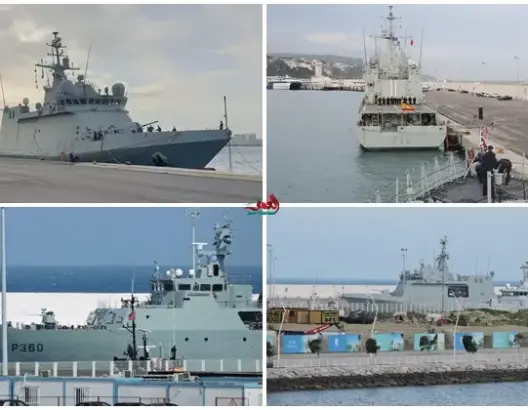 ميناء طنجة يستقبل 3 سفن حربية لـ”الناتو” لخوض مناورات عسكرية مع المغرب (صور)