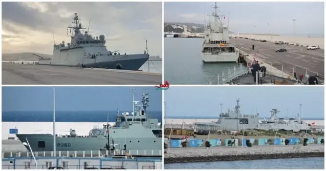 ميناء طنجة يستقبل 3 سفن حربية لـ”الناتو” لخوض مناورات عسكرية مع المغرب (صور)
