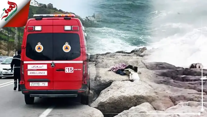 البحر يلفظ جثة عشريني خرج للسباحة بشاطئ مرقالة بطنجة (فيديو)