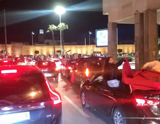 فرحة عارمة بشوارع الرباط بعد تأهل الأسود إلى مونديال قطر (فيديو)