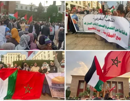 في “يوم الأرض”.. احتجاجات أمام البرلمان تنديدا بمشاركة المغرب في قمة النقب (فيديو وصور)