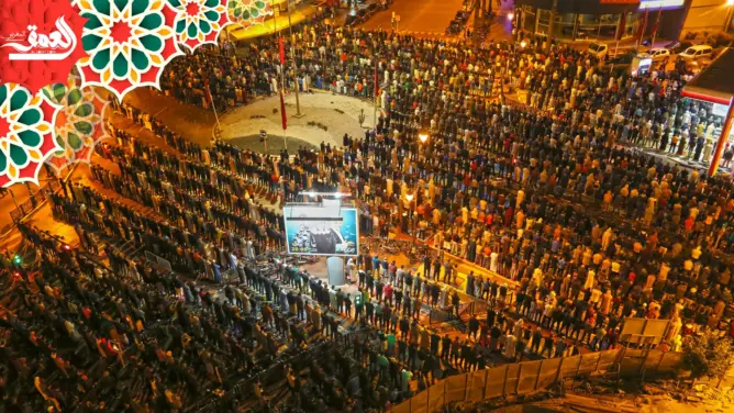 صلاة التراويح بالعاصمة الرباط بعد سنتين من غيابها بسبب اجراءات كوفيد