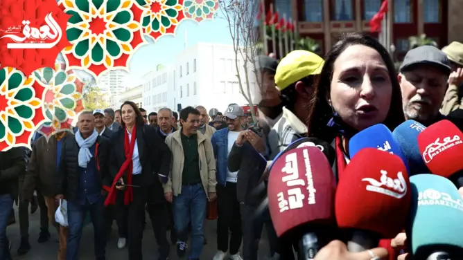 منيب: أنا الوحيدة التي يطلب منها جواز التلقيح بالمغرب