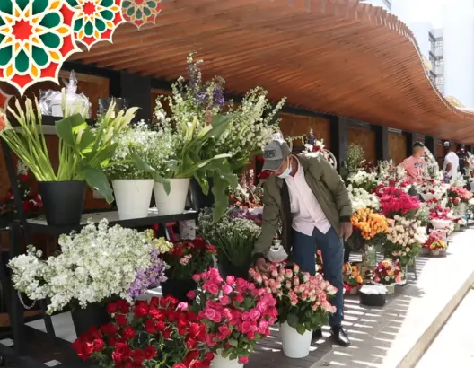 “مارشي النوار” في حلة جديدة .. بائعو الورود يعودون إلى محلاتهم بعد معاناة دامت لأشهر (فيديو)