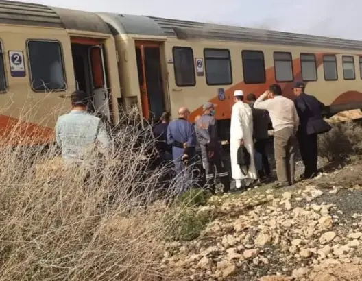 دهس شخص وحمار واندلاع نيران بمرحاض مقصورة .. 3 حوادث ب3 قطارات بين وجدة وفاس