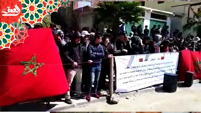 سكان “الزينات” بتطوان يواصلون احتجاجاتهم ويعتبرون تفجيرات المقالع “جريمة إنسانية” (فيديو)