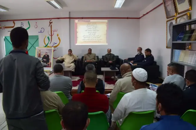 سجن بني ملال يحتضن محاضرة علمية حول “التدين السليم ودوره في علاج الجريمة”