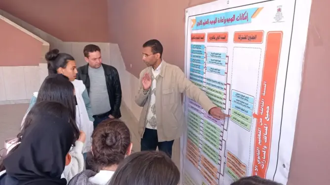 ثانوية أنوال الإعدادية بخنيفرة تحتضن يوما إعلاميا للتوجيه المدرسي