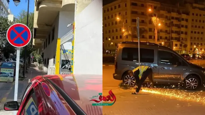 إشارات منع الوقوف والتوقف بشوارع طنجة تثير الاستياء.. والجماعة تتدخل