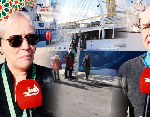 أول رحلة سياحية تصل لطنجة بعد كورونا.. سياح: سعداء بزيارة المدينة واكتشاف المغرب (فيديو)