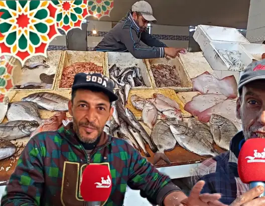 سوق السمك بالجديدة.. انخفاض طفيف في الأسعار خلال الأيام الأخيرة من رمضان (فيديو)