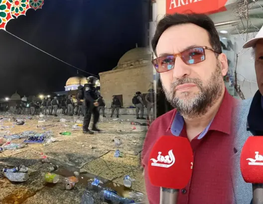 مغاربة يدينون اعتداءات الاحتلال على المسجد الأقصى ويتضامنون مع الفلسطينيين (فيديو)