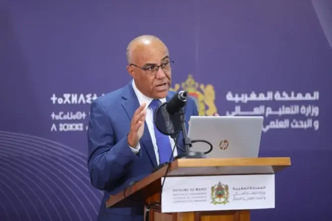 وزير التعليم العالي والبحث العلمي والابتكار عبد اللطيف ميراوي