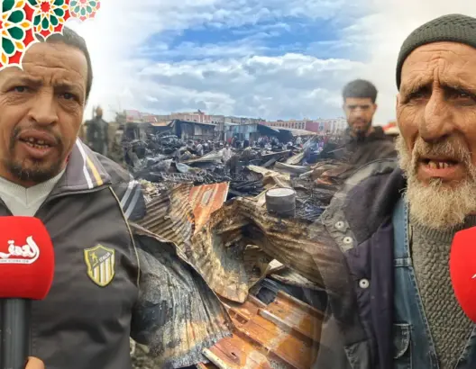تجار سوق الصالحين بسلا: الحرائق هي الضريبة التي نؤديها عن محلاتنا.. ونرفض الانتقال للسوق الجديد (فيديو)