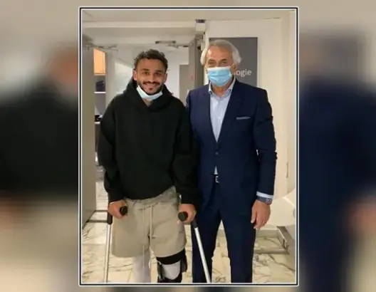 حاليلوزيتش يزور بوفال بعد خضوعه لعملية جراحية