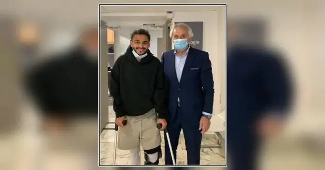 حاليلوزيتش يزور بوفال بعد خضوعه لعملية جراحية