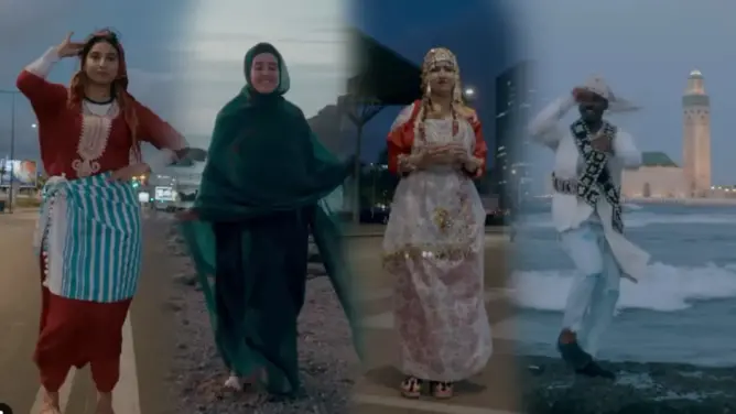 توثيقاً للفلكلور المغربي.. شباب يختارون وقت الإفطار لإبراز مواهبهم في الرقص 
