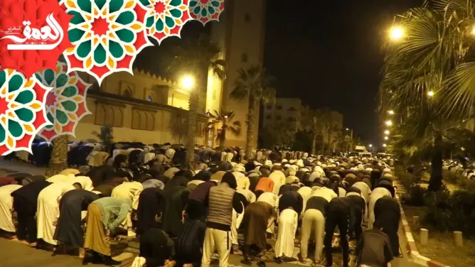 آلاف المصلين يحيون ليلة القدر في مختلف مساجد أكادير