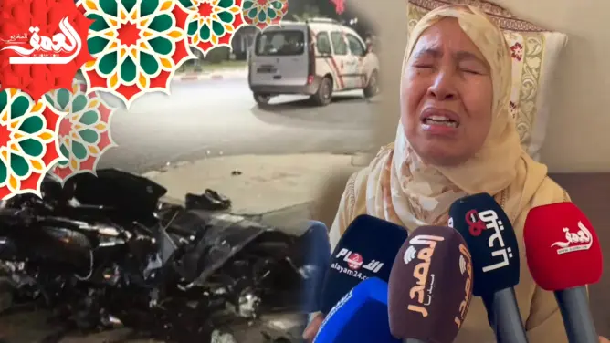 بالدموع .. والدة الشاب ضحية حادث سير بعد مطاردة هوليودية: “ولدي قتلوه” (فيديو)