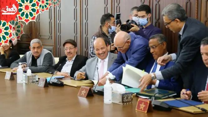 زعماء النقابات يكشفون خلاصات الاتفاق الاجتماعي مع الحكومة وظروف توقيعه (فيديو)