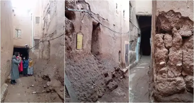 المنازل الآيلة للسقوط بدرعة تافيلالت تجر المنصوري للمساءلة بالبرلمان