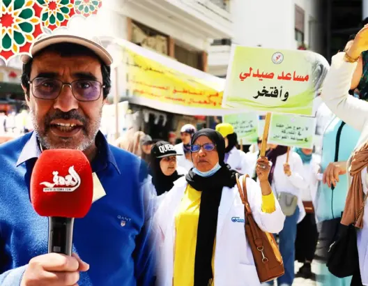 عيد العمال .. نقابة CDT تنزل للتظاهر وحيدة في شوارع طنجة (فيديو)
