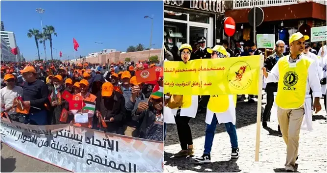 نقابات تعود للاحتفال بـ”فاتح ماي” في الشارع بعد غياب لسنتين بسبب “كورونا”