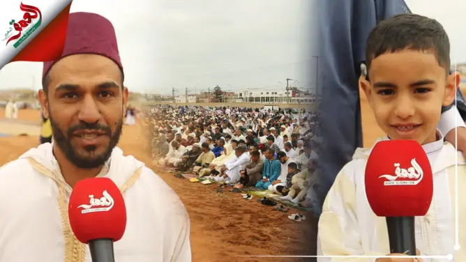 بعد انقطاعها لعامين.. مغاربة فرحون بعودة صلاة العيد والآلاف يتوافدون على مصلى بسلا(فيديو)